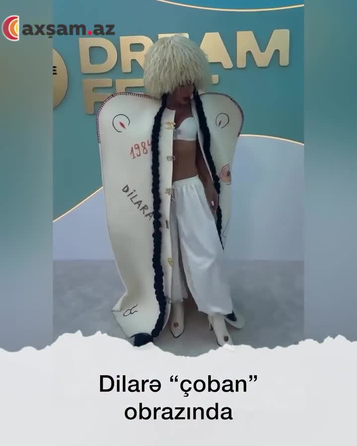Dilara Kazımova "çoban" obrazında 
