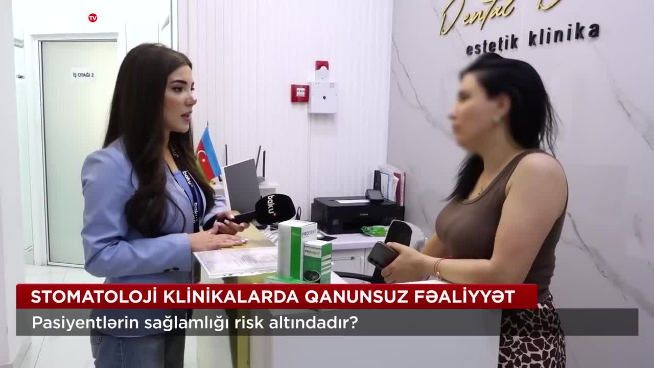 "Mənə qanun maraqlı deyil" - Bakıda klinikada qalmaqal