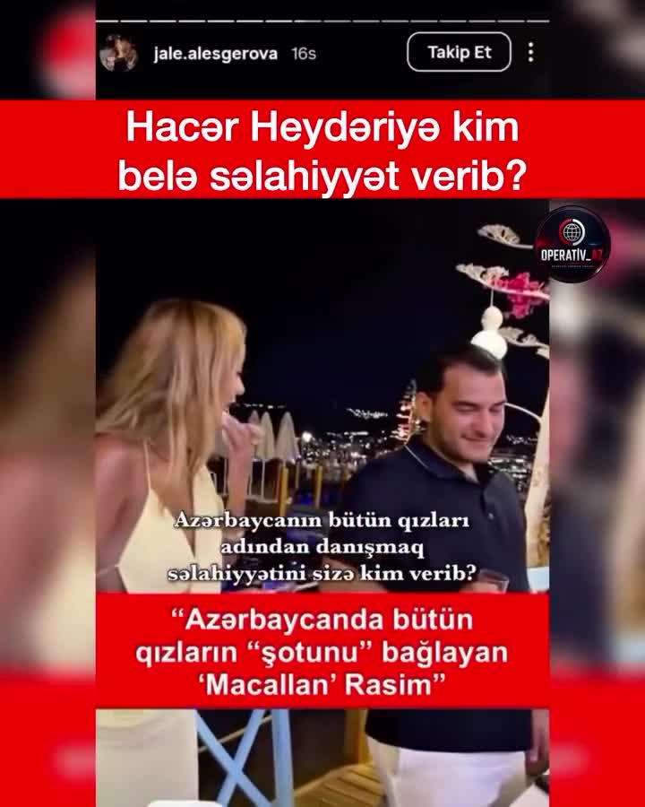 Həcər Heydəri dediyi sözlərə aydınlıq gətirdi