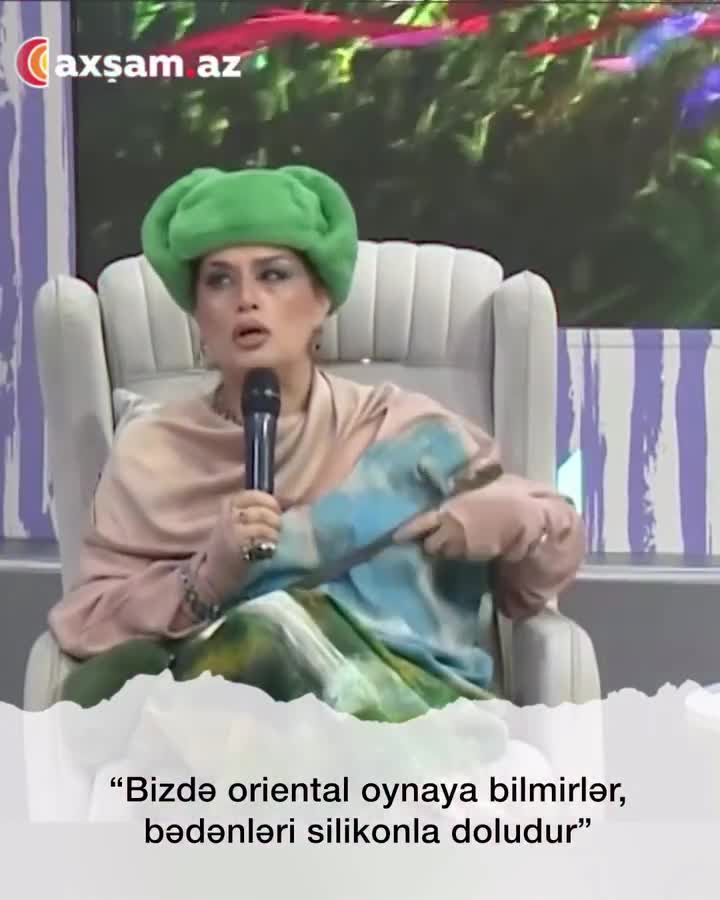 “Bizdə oriental oynaya bilmirlər, bədənləri silikonla doludur”