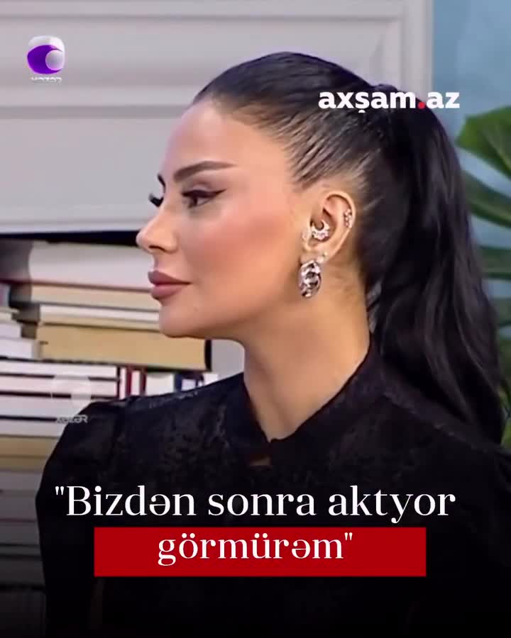 "Bizdən sonra aktyor görmürəm"