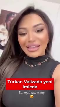 Türkan Vəlizadənin yeni görünüşü