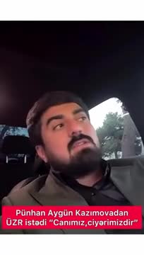 Aygün Kazımovadan üzr istədi