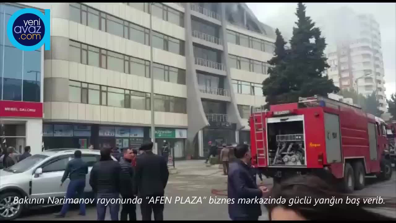 8 il əvvəl də “AFEN Plaza”da yanğın olubmuş