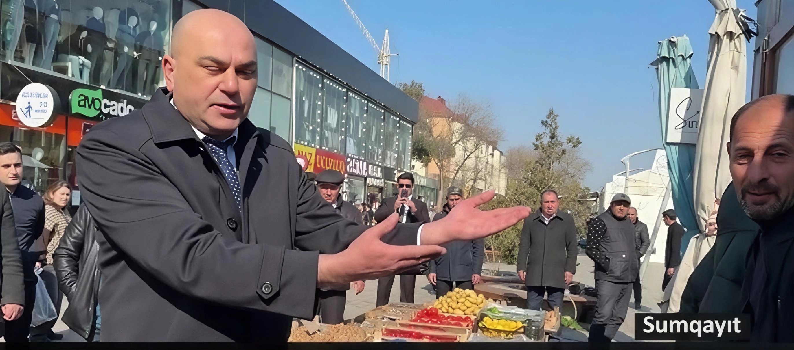 Sumqayıtda küçə ticarəti ilə mübarizə narazılıq yaratdı