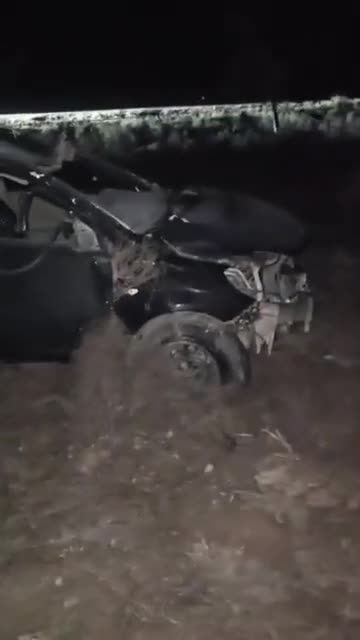 Xocavənd Statistika İdarəsi rəsinin qəzaya düşən avtomobili