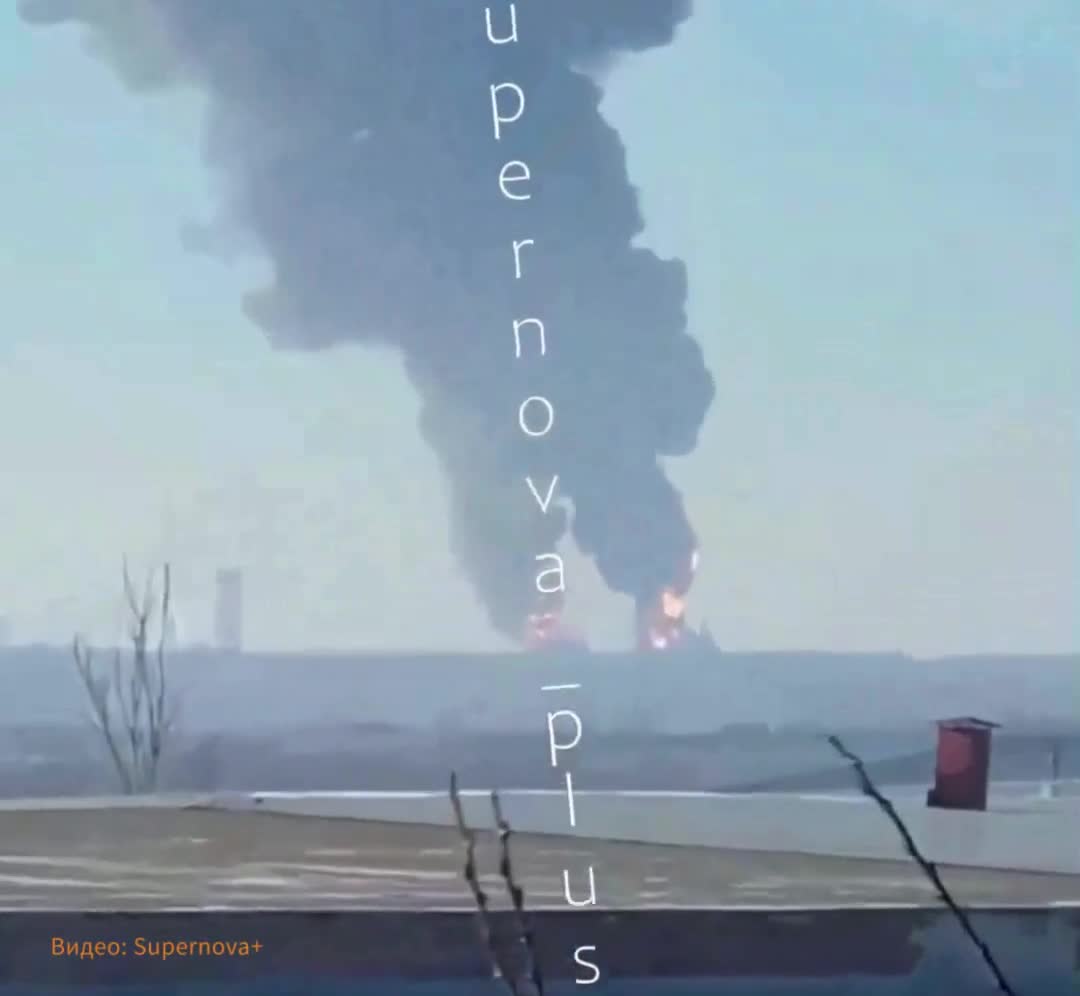 Rusiyanın neft zavodu ingilis raketi ilə vuruldu