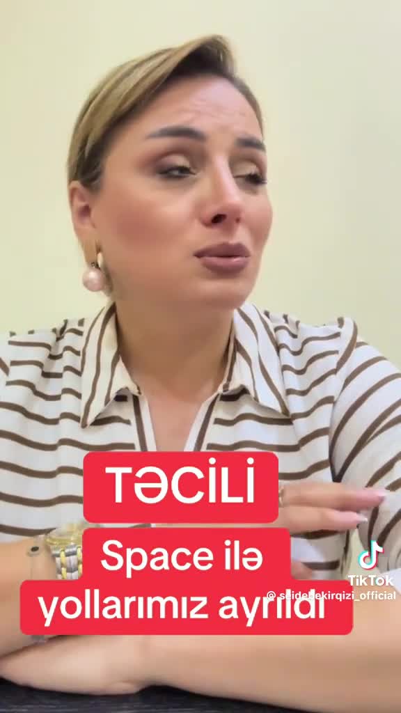 Tanınmış aparaıcı "Space" kanalından ayrıldı