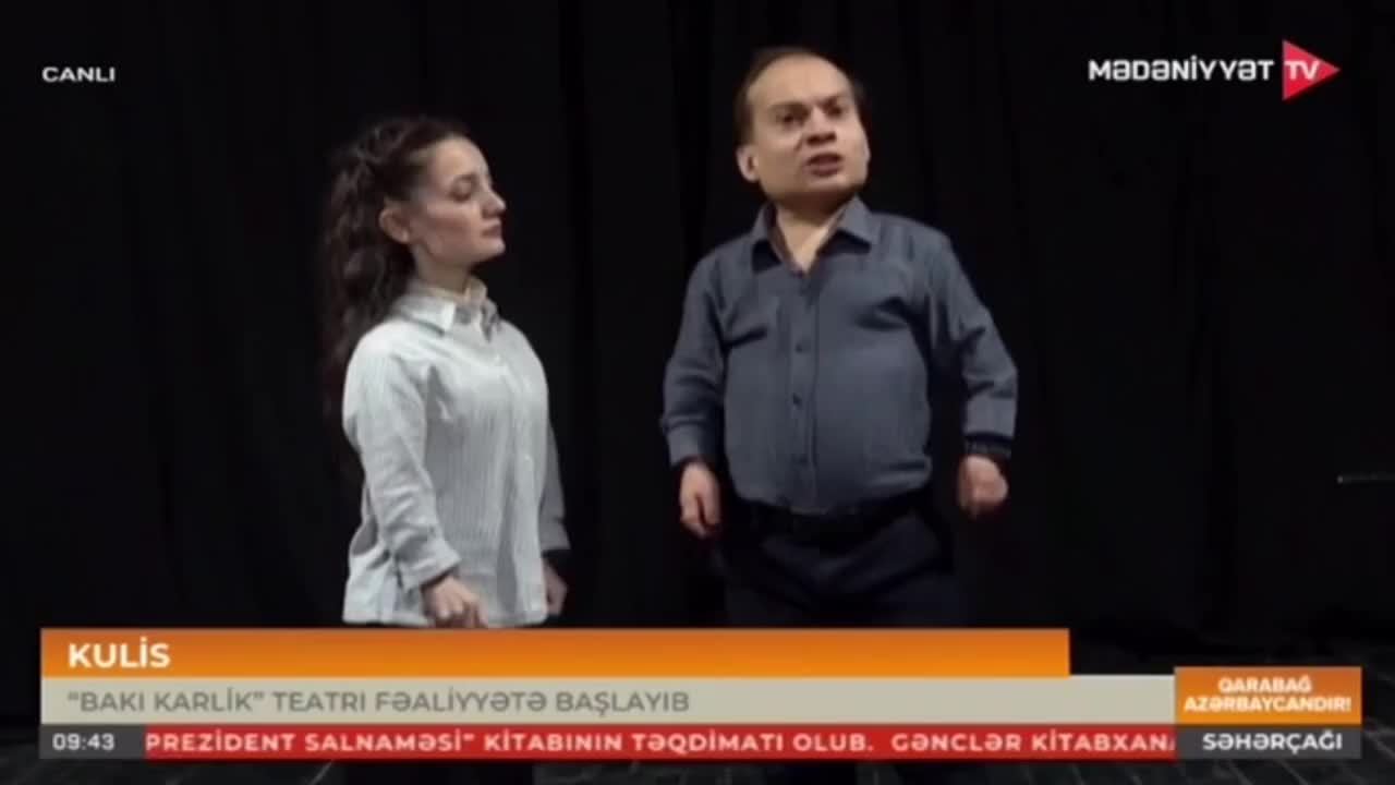 “Bir gecənin nağılı” balacaboy aktyorların təqdimatında