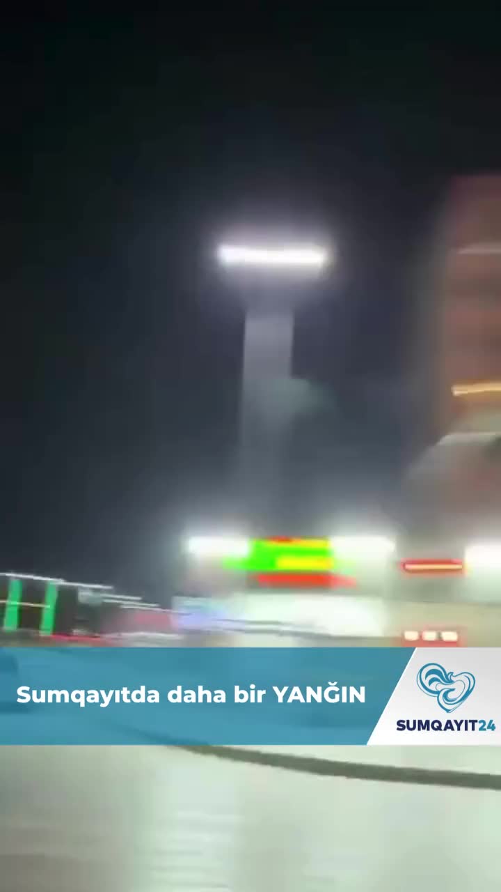 Sumqayıtda sex yandı