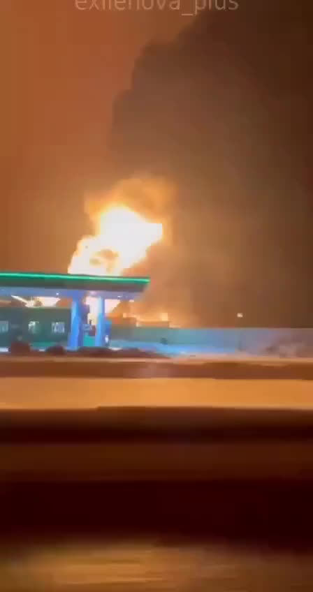 Ukrayna daha bir neft müəssisəsini vurdu