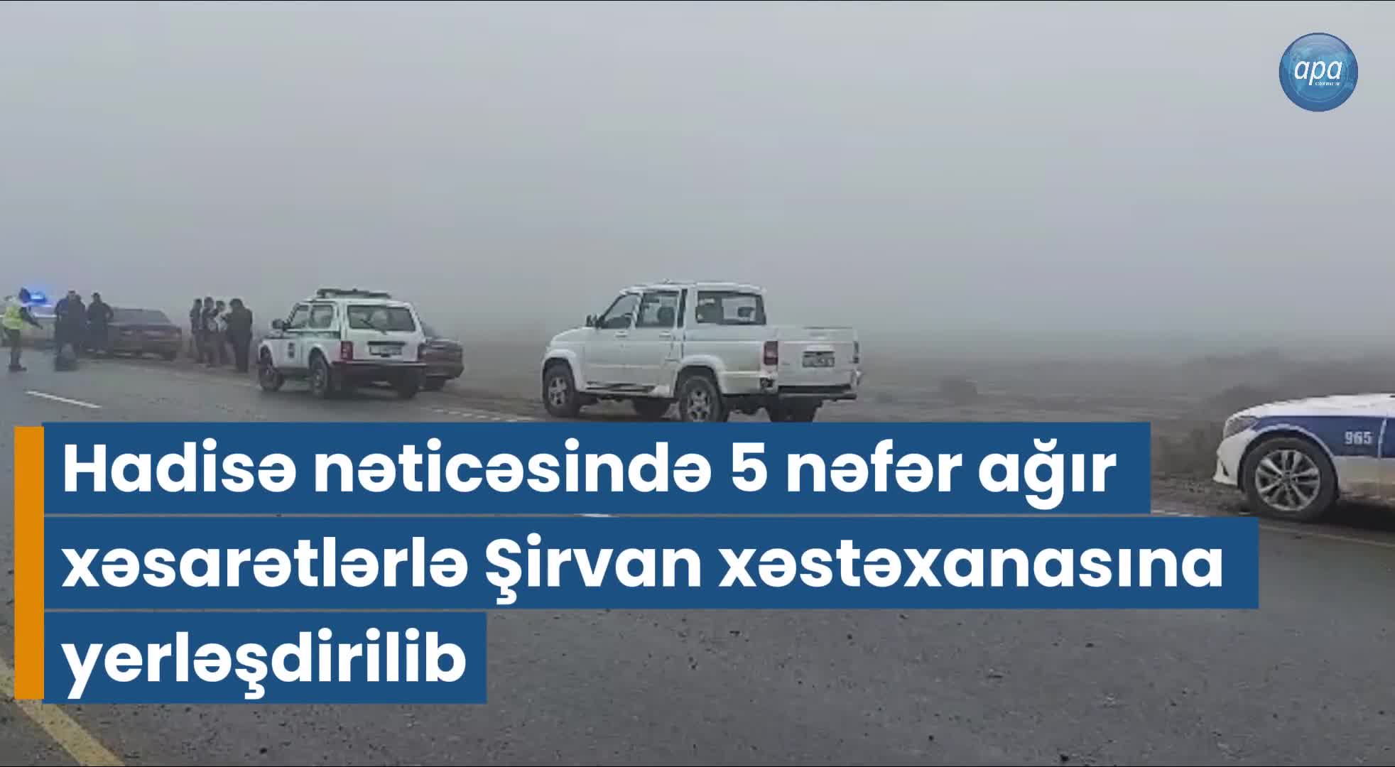 Hacıqabulda zəncirvari qəza