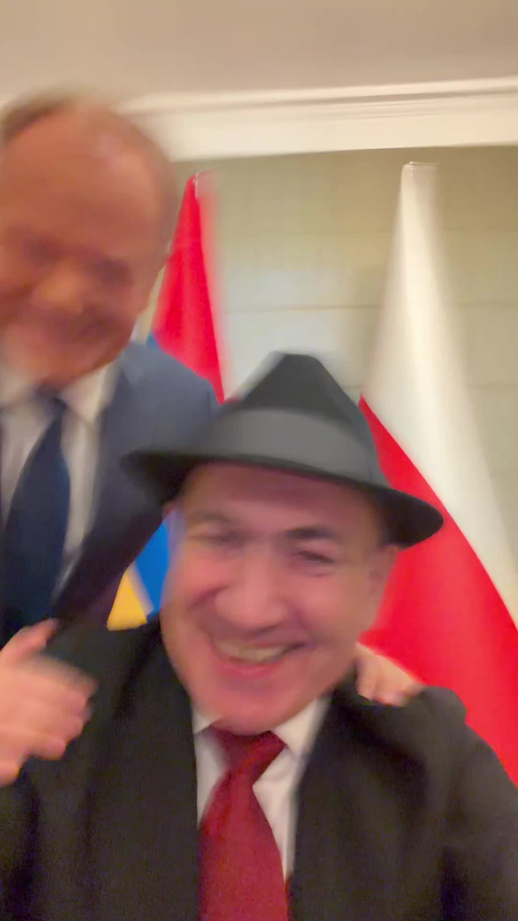 Paşinyanla Tuskun səmimi görüntüləri