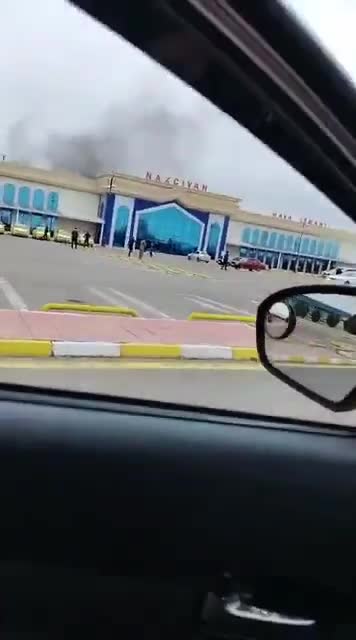Naxçıvan hava limanına hücum anı