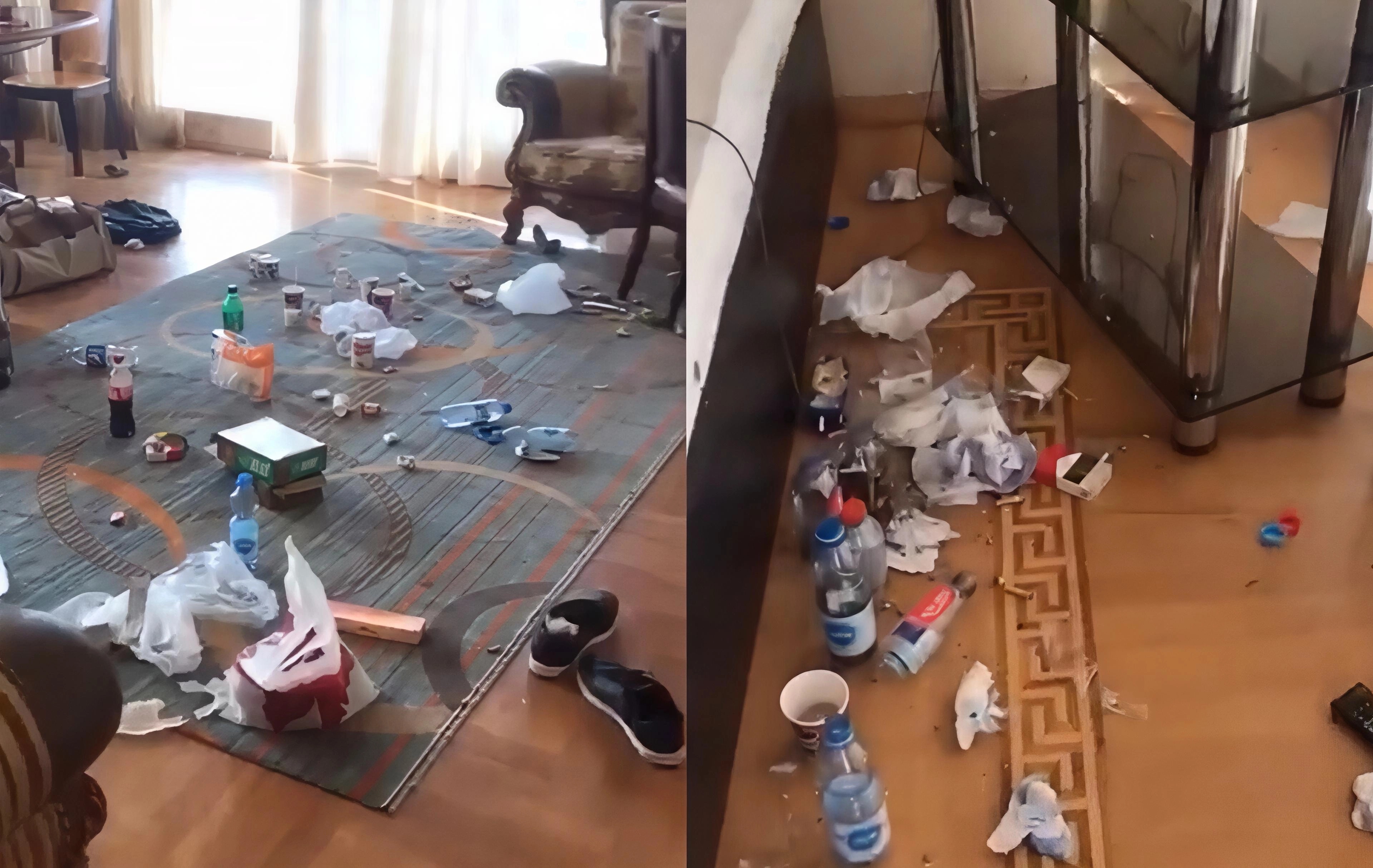 Ərəblər evi küllüyə döndərdi 