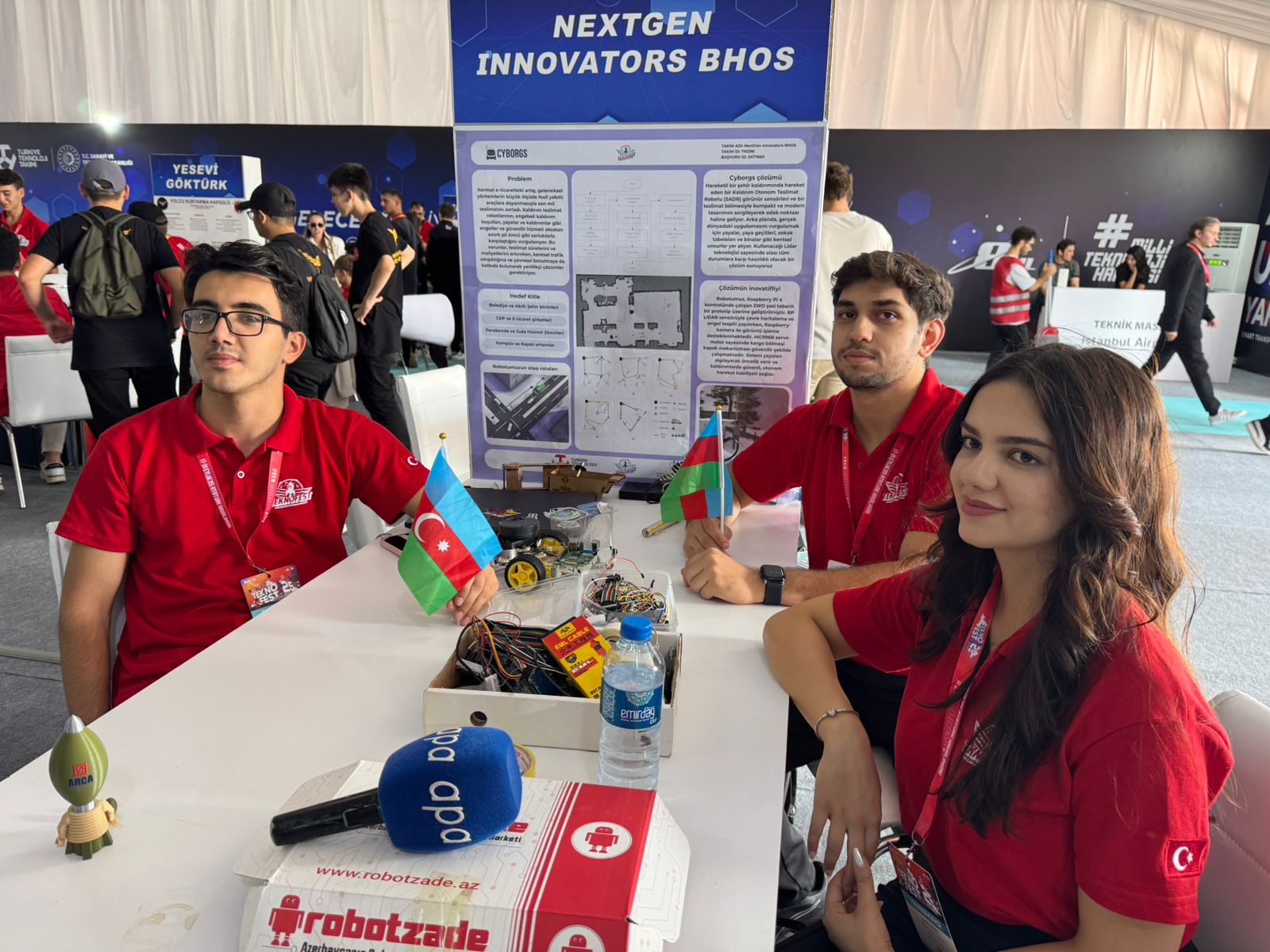 Azərbaycanlı gənclər “TEKNOFEST 2025”də