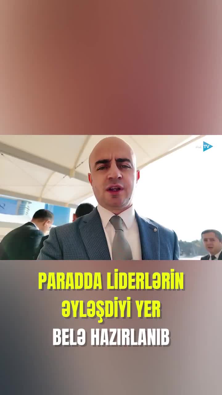 Paraddan maraqlı görüntülər