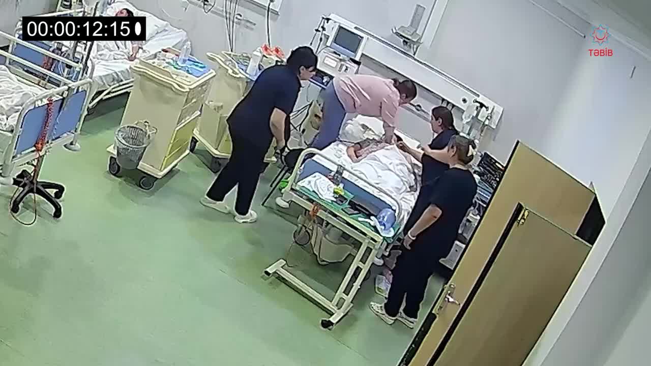 Həkimlər 1 saat mübarizə apardı, həyata qaytardı