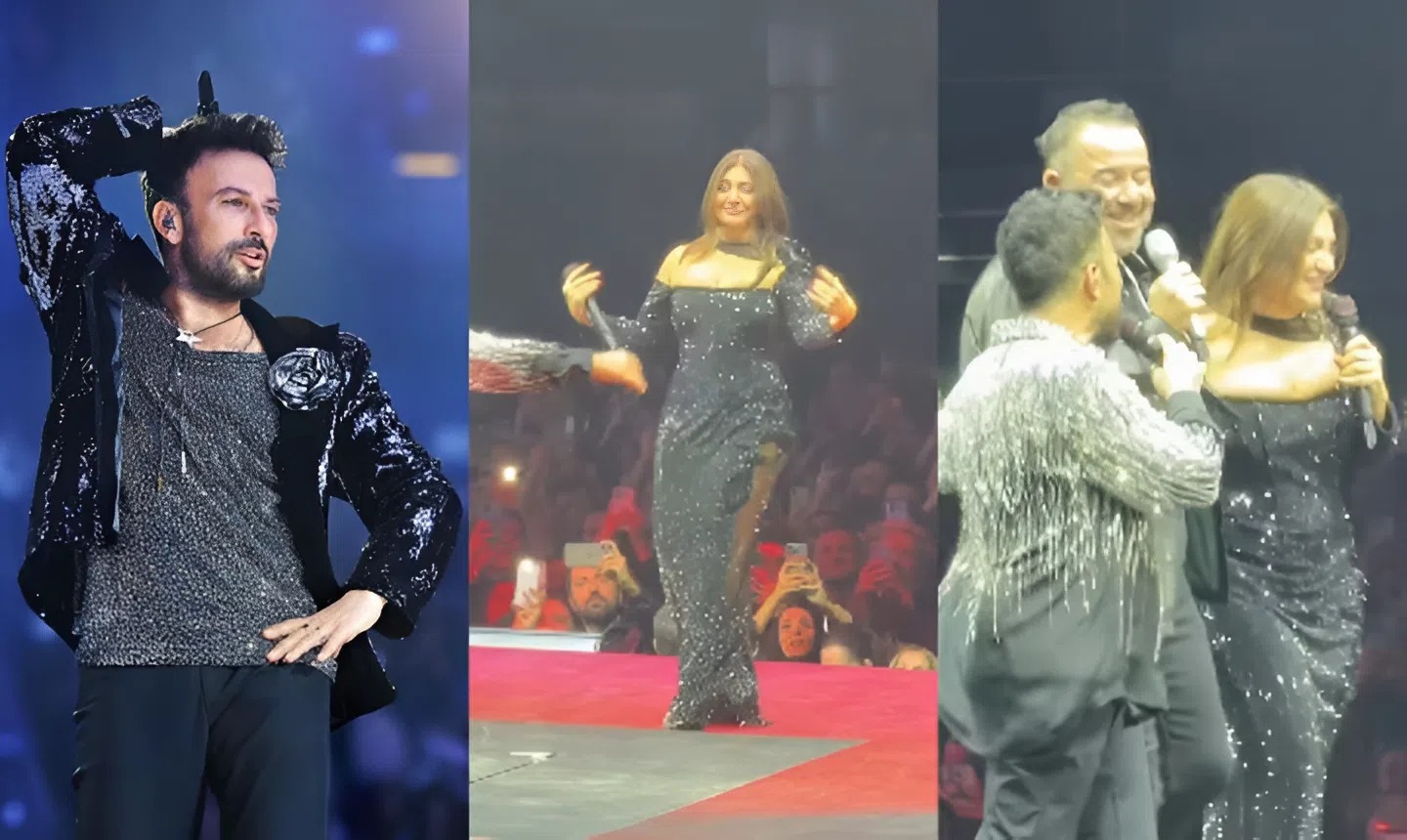 Tarkan konsertində Sibel Canla birlikdə oxudu
