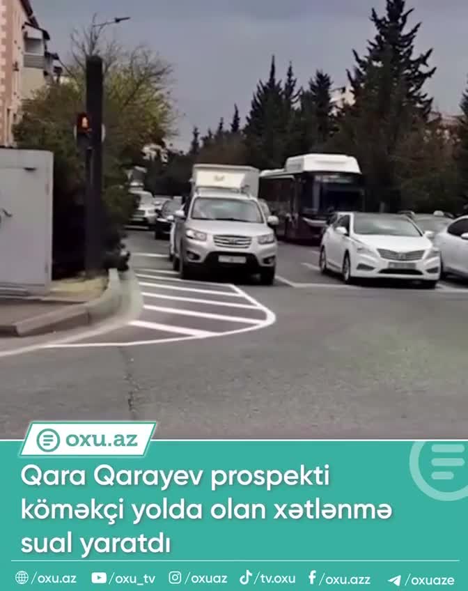 Yol xətlənməsi narazılıq yaratdı: Qəza riski... 