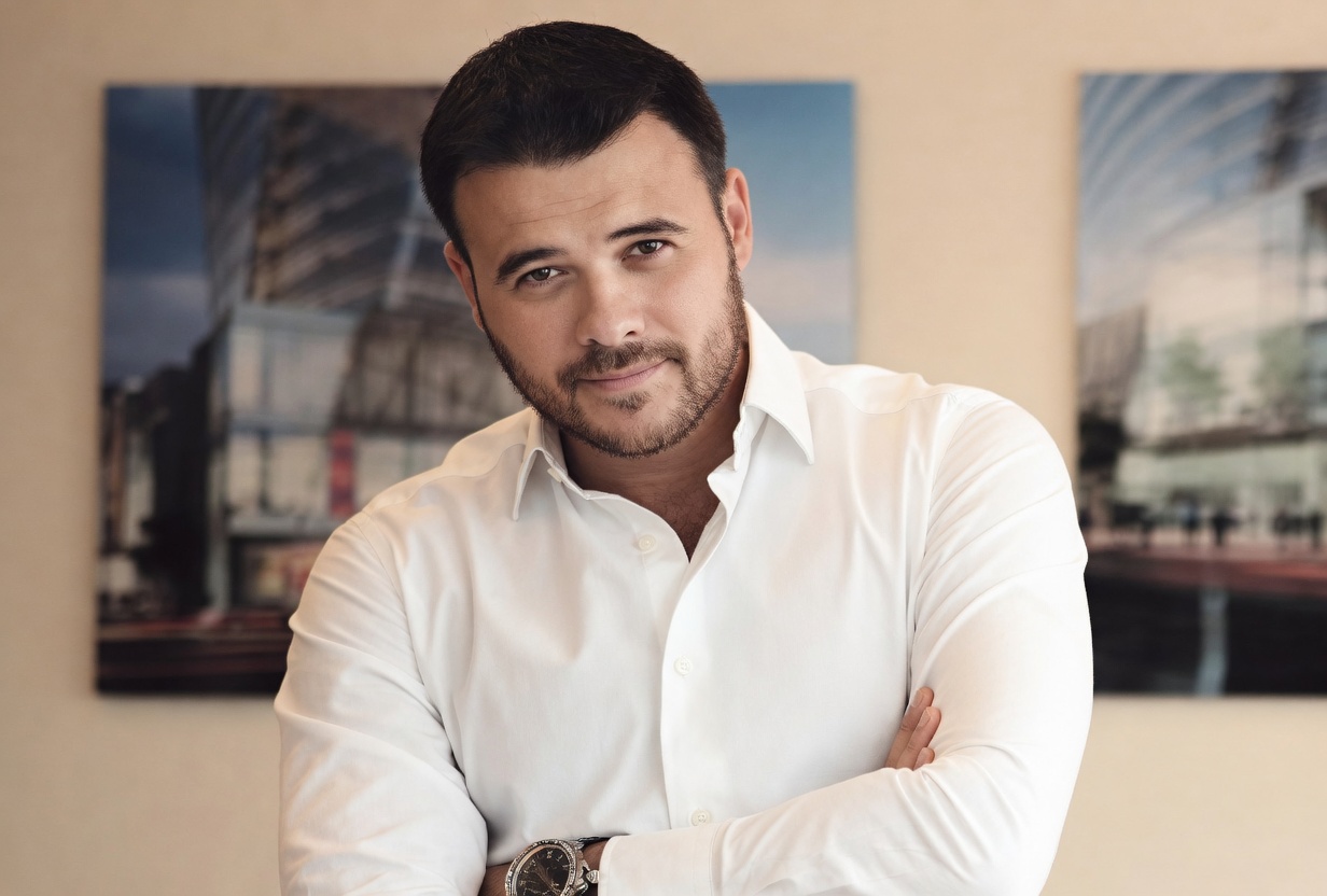 Emin Ağalarov Bakıda aldığı ilk maşını nümayiş etdirdi