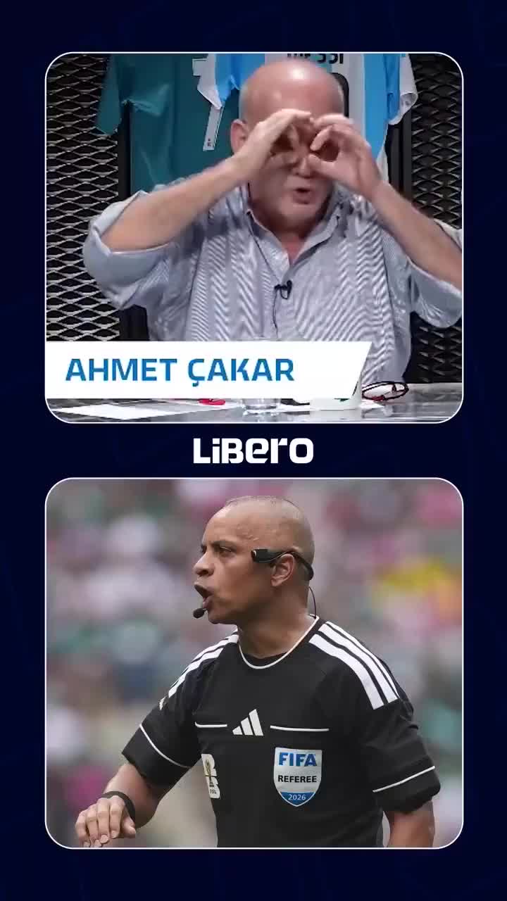 Türk futbol şərhçiləri hakimi “Robokop”a bənzətdilər 