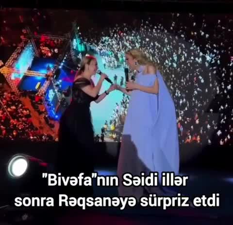 Rəqsanə illər sonra onunla görüşdü