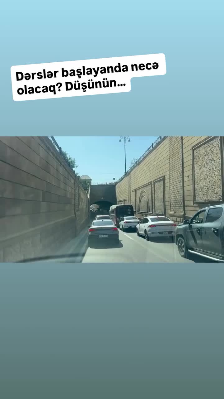 Xoşqədəm Bakıdakı tıxacdan gileyləndi