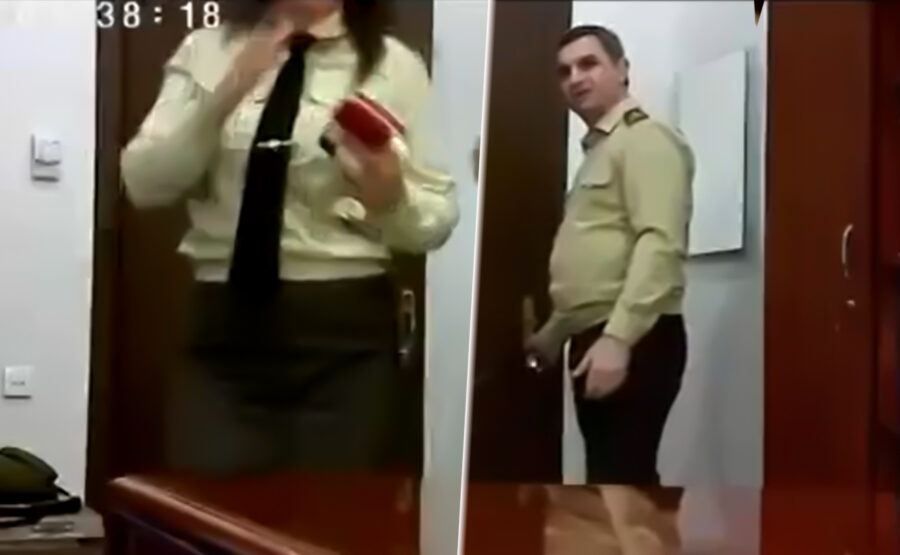 İntim videosu yayılan polkovnikdən yeni xəbər 