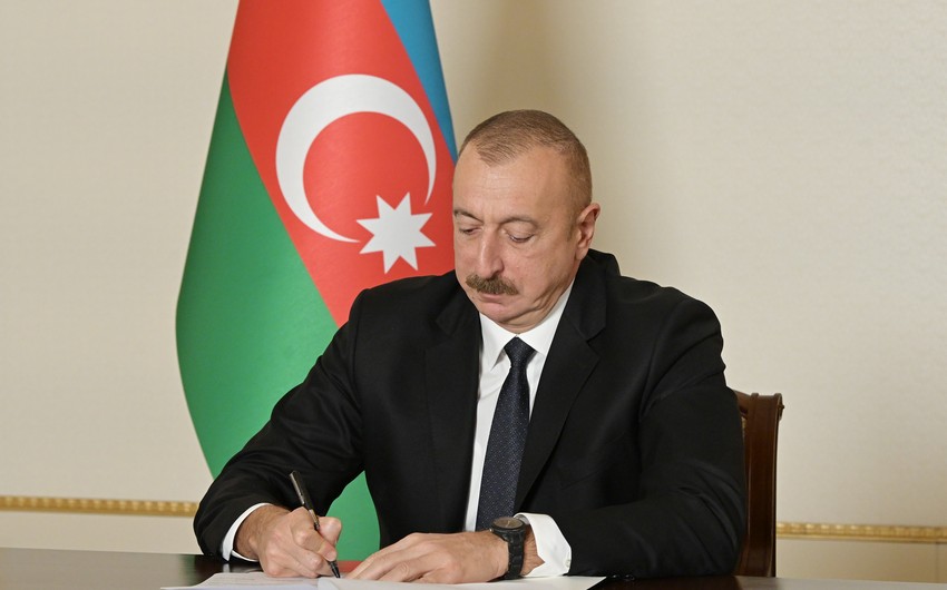 Prezident Sərəncam imzalayıb