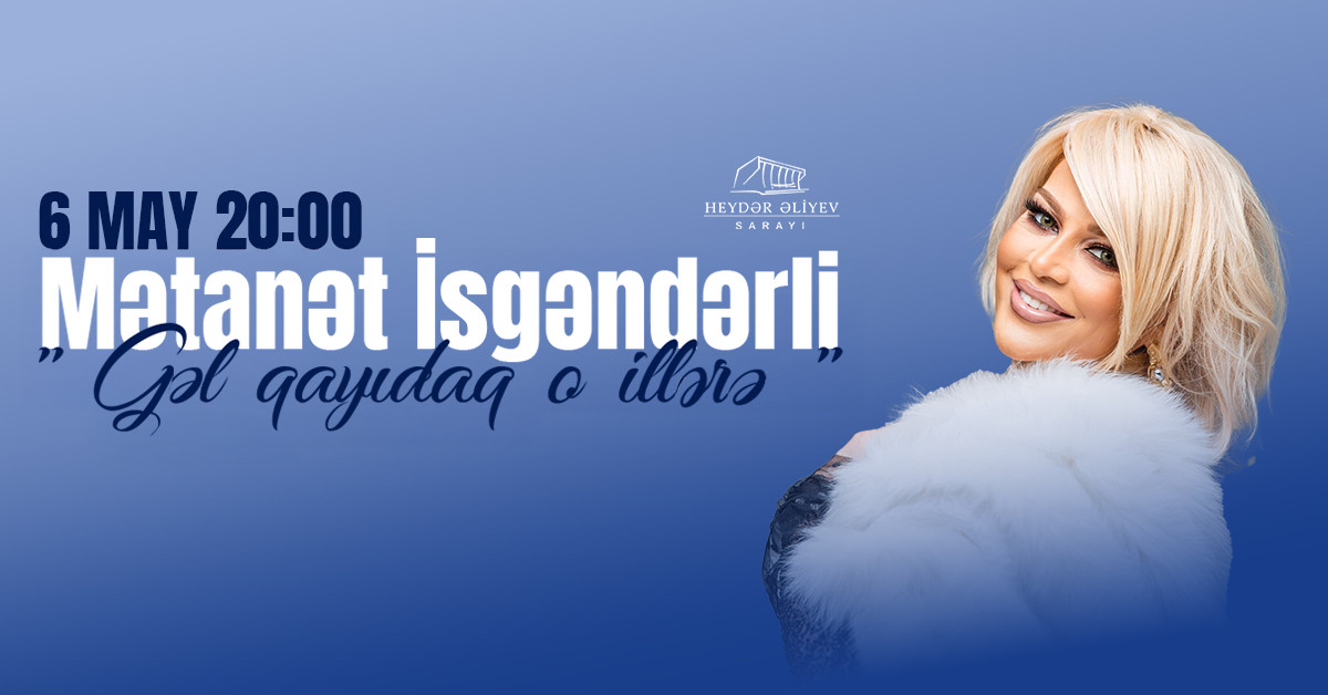Mətanət İsgəndərlinin solo konserti baş tutub 