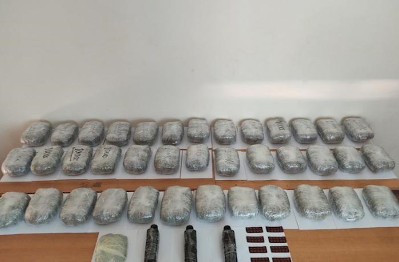 7 kiloqram qanunsuz vasitənin qarşısı alındı 