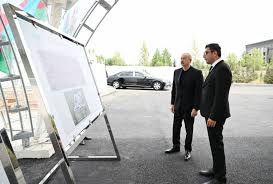 İlham Əliyev Yevlax Olimpiya İdman Kompleksində 
