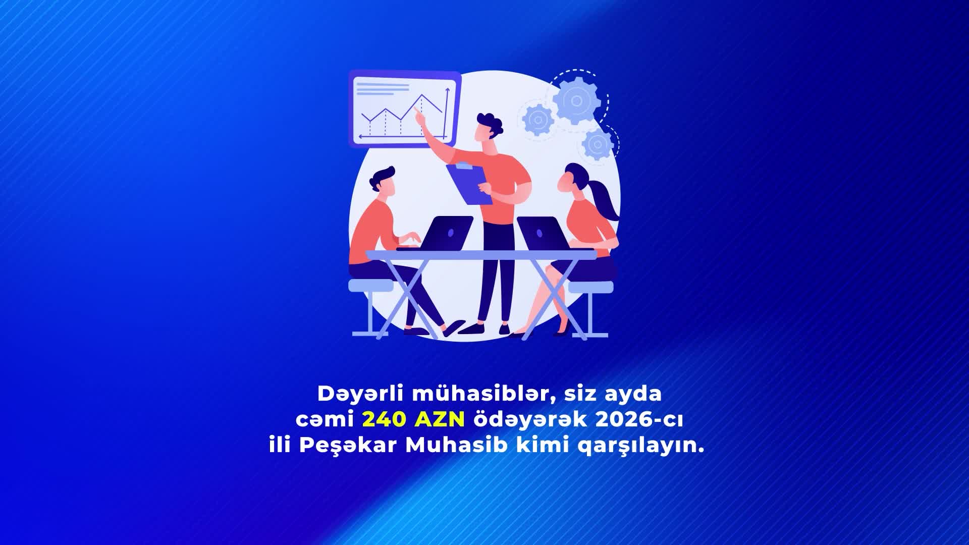 Cəmi 6 günə "Peşəkar Mühasib Sertifikatı" əldə edə bilərsiniz