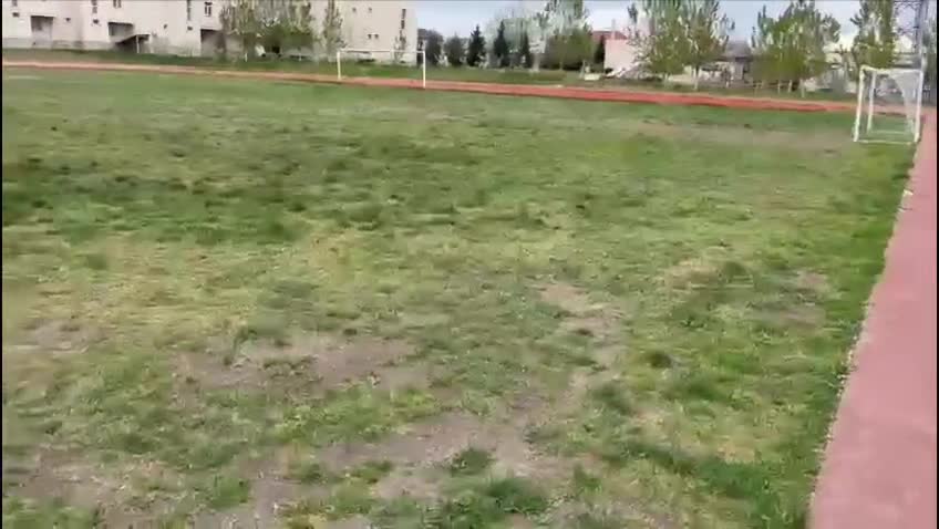 Xaçmaz stadionu qara gündədir