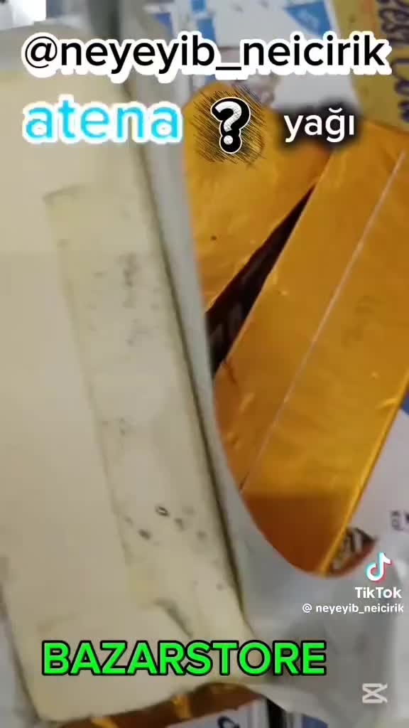 “Bazarstore” kiflənmiş “ATENA” yağı satır? 