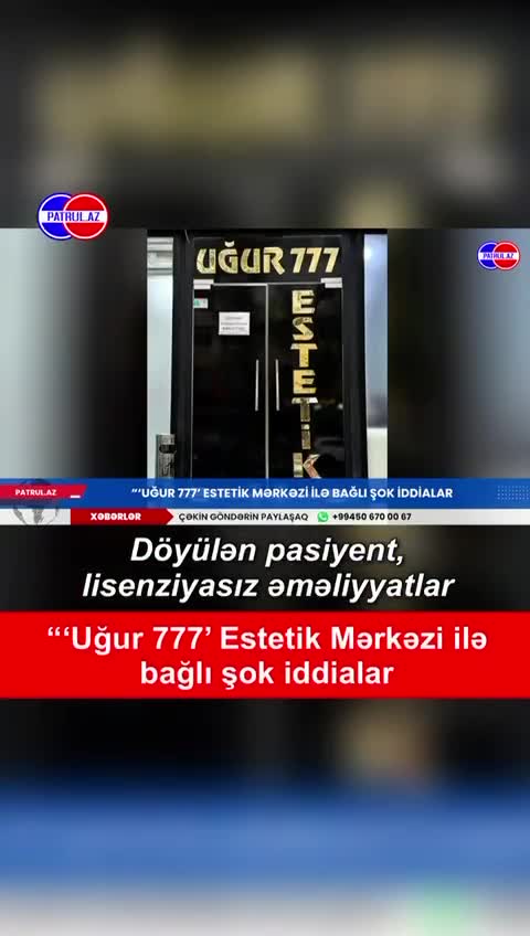 Həkim olmayanlar estetik prosedurlar icra edir