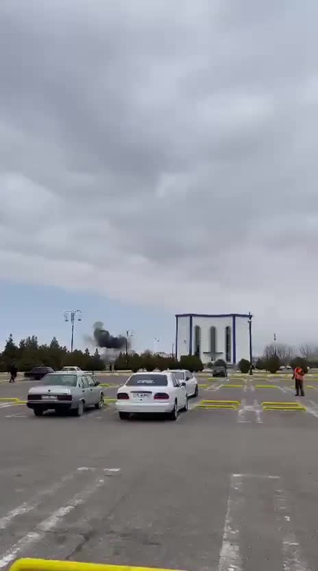 Naxçıvan aeroportu vurulub 