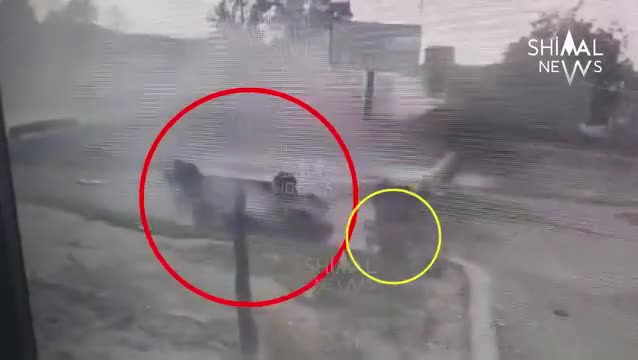 Qubada ağır qəzanın görüntüləri