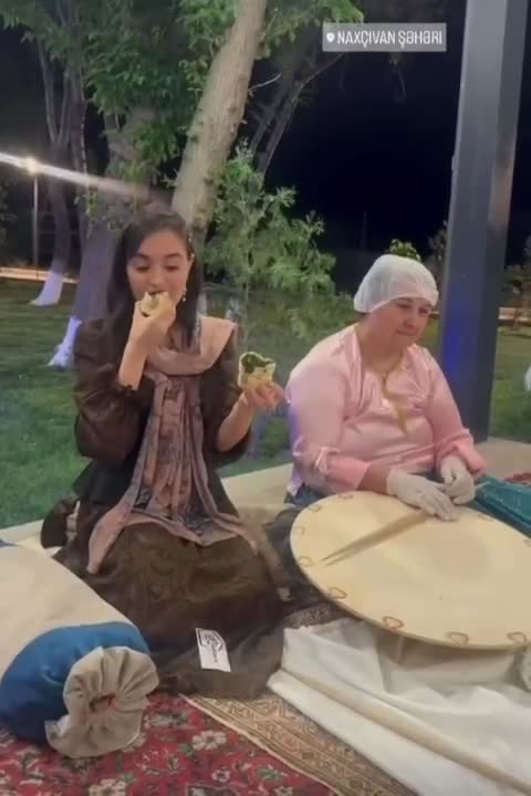 Leyla Əliyeva Naxçıvandan paylaşım etdi