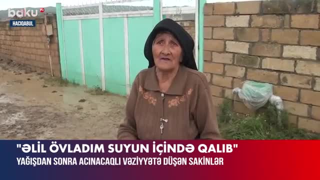 “Uşaqların ikisi itib, bilmirik ki, kim aparıb”