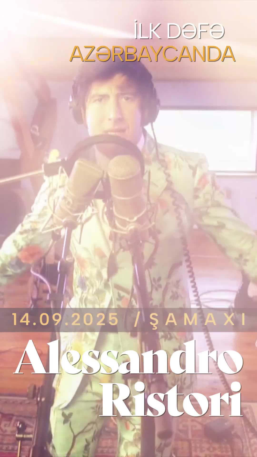 Alessandro Ristori ilk dəfə Azərbaycana gəlir