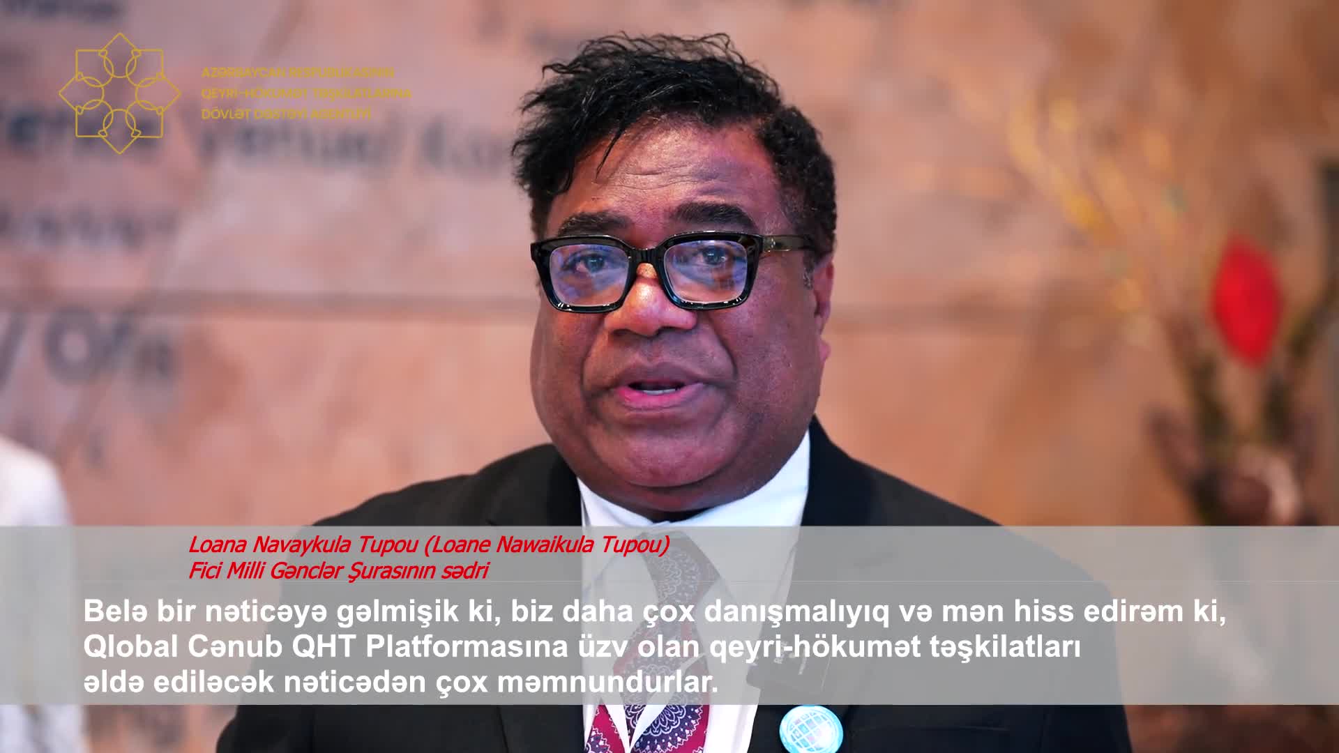 Loana Navaykulanın konfransla bağlı fikirləri