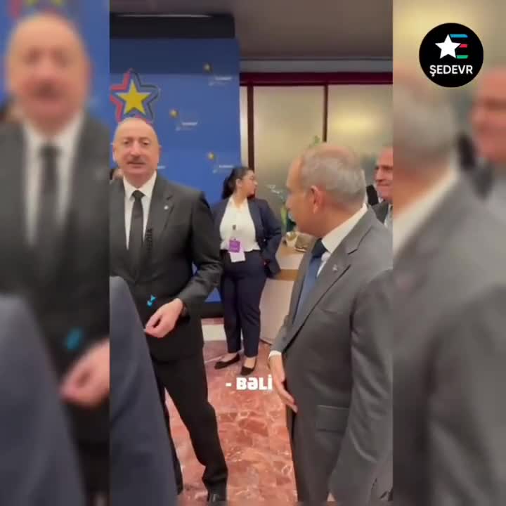 İlham Əliyevlə Paşinyan arasında maraqlı dialoq