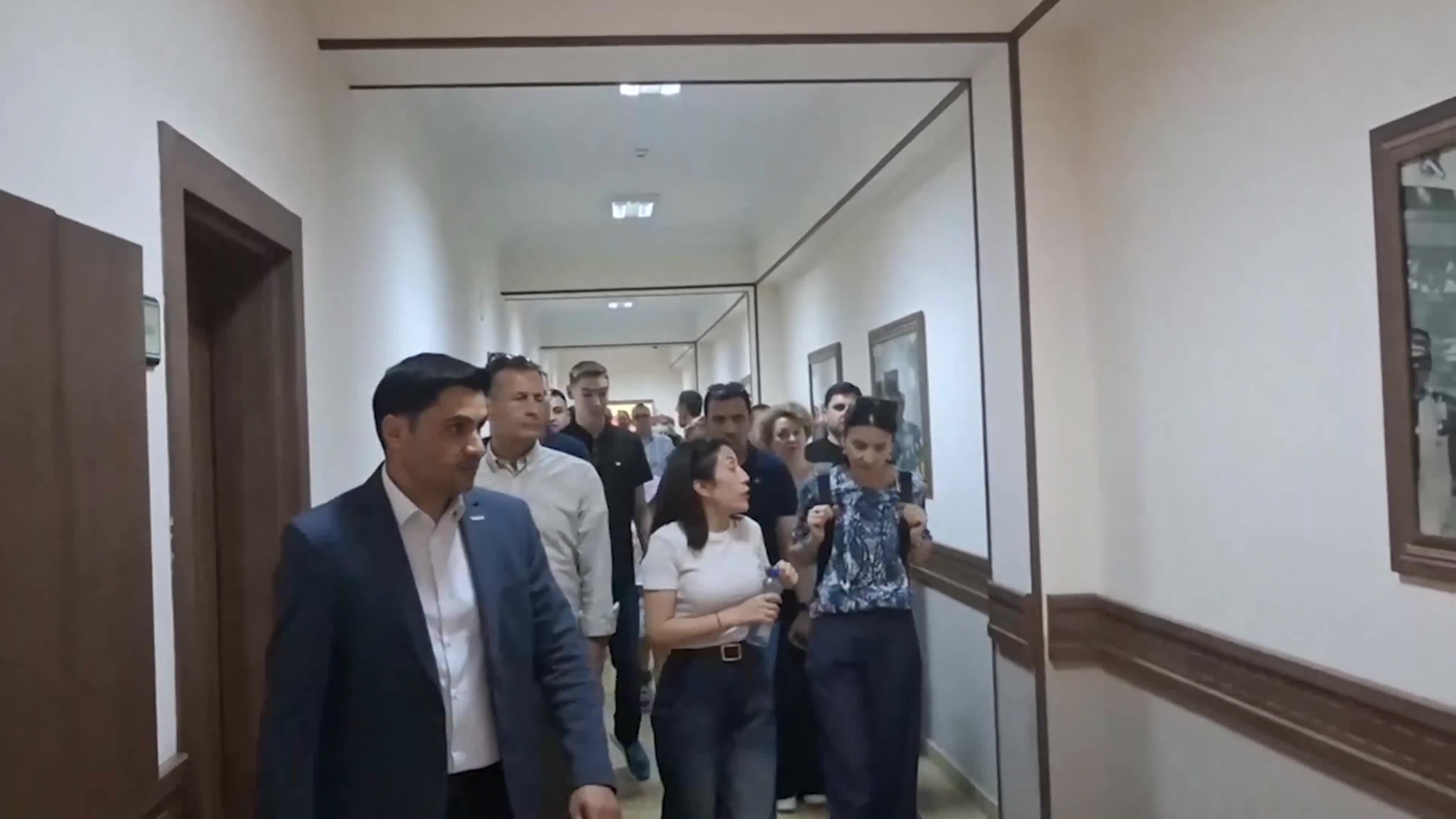 Hərbi attaşelər “Badamlı”da