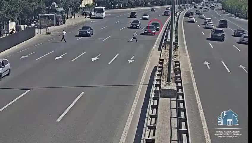 Piyadanın səbəb olduğu ağır qəza