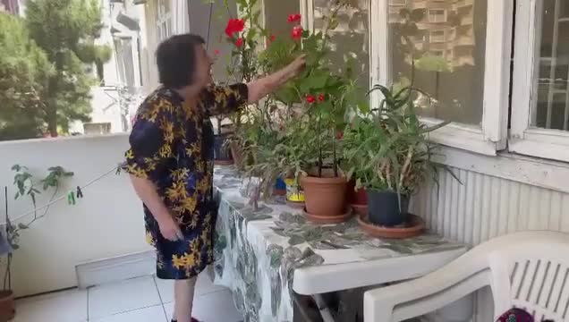 85 yaşlı Ofeliya Sənani