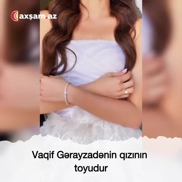 Vaqif Gərayzadənin qızının toyu oldu