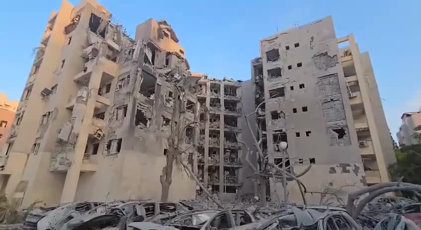 İsrailin daha bir şəhəri vuruldu