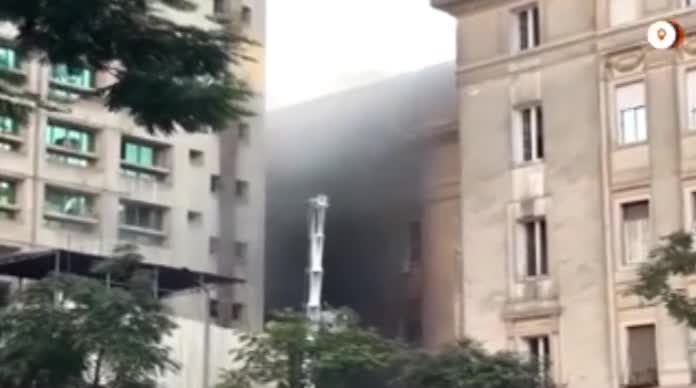 Qahirədə yanğın, 22 yaralı var